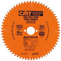 CMT Industrial Fine Cut Saw Blade 230mm dia x 2.8 kerf x 30 bore Z64 15ATB